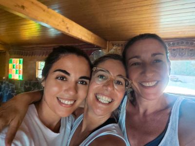 Alumnas masaje californiano semana santa 2024 barcelona